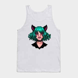 Girl Who is a Bat Tank Top